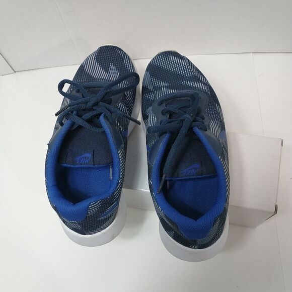 Nike Tanjun (GS) Unisex 833671-401 Youth Size 6  BLUE/MULTI COLOR - Picture 5 of 9
